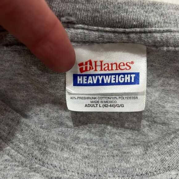 Hanes Lean Green Irish Machine Graphic Tee Size Large - Picture 5 of 13